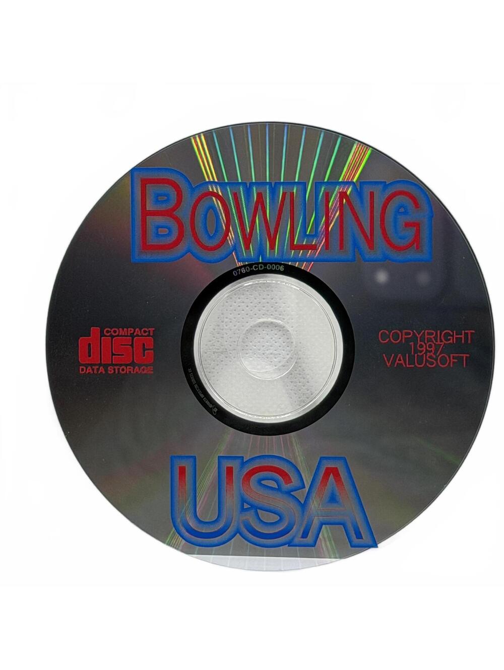 Bowling USA (1997) ValuSoft - PC CD-ROM Video Game ** Disc Only **
